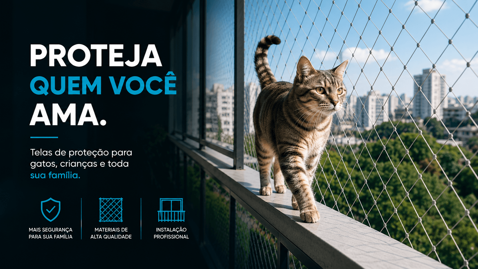 Grigollo Telas de Proteção — Proteja quem você ama